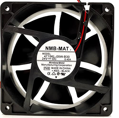 4715KL-05W-B30 24V 120mm Fan, 24V 0.40A 12038 Inverter Cooling Fan