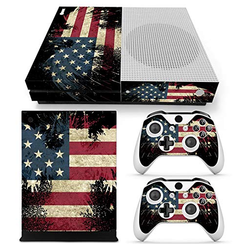 Console Skin Compatible with Xbox One Slim Protective Sticker Cover for Controller (Multi)