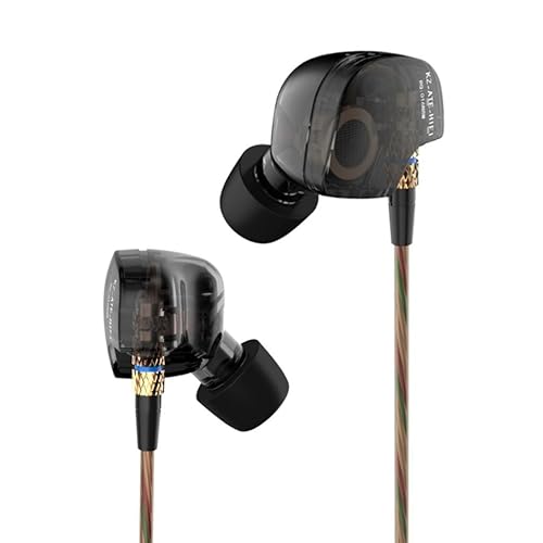 KZ ATE KZ-ATE Dynamic Balanced Armature IEMS In Ear HIFI Monitors DJ Studio Stereo Music Earphones Headphone Earbuds For Mobile Phone iPhone Samsung…