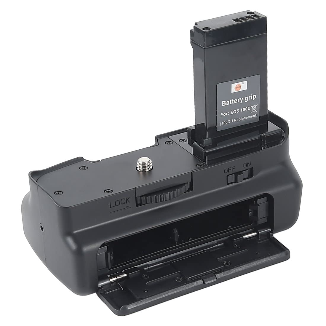 DSTE Replacement for Pro IR Remote 100D Vertical Battery Grip Compatible Canon EOS 100D Rebel SL1 SLR Digital Camera as LP-E12