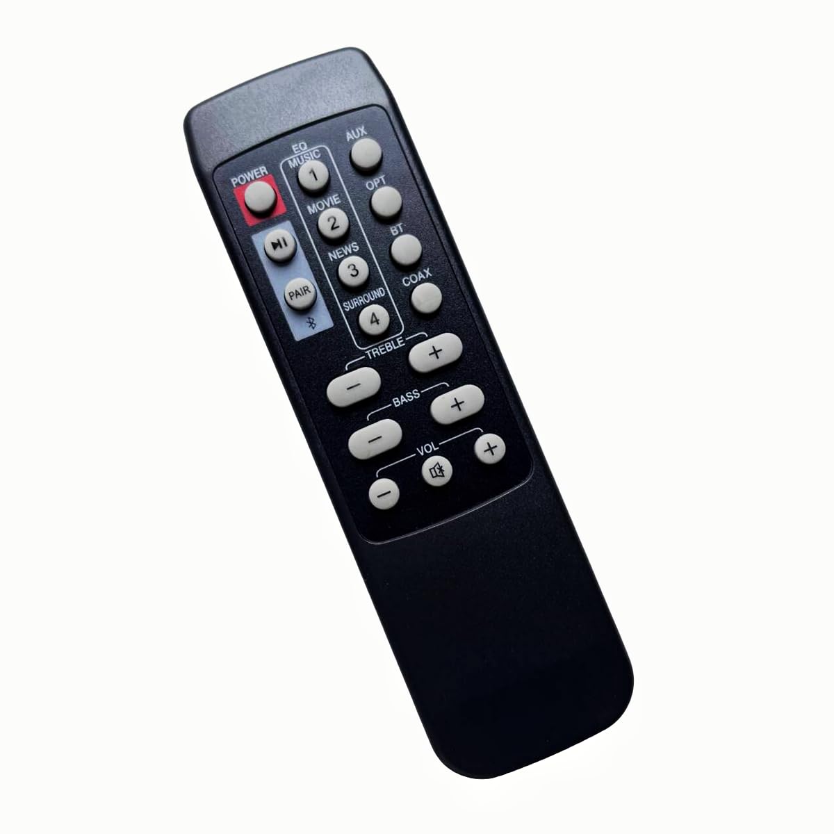 New Remote Control for Rockville HD5C HD5B HD5 & Fujicom FJSB160W FJ-SB160W Bookshelf Home Theater Speakers