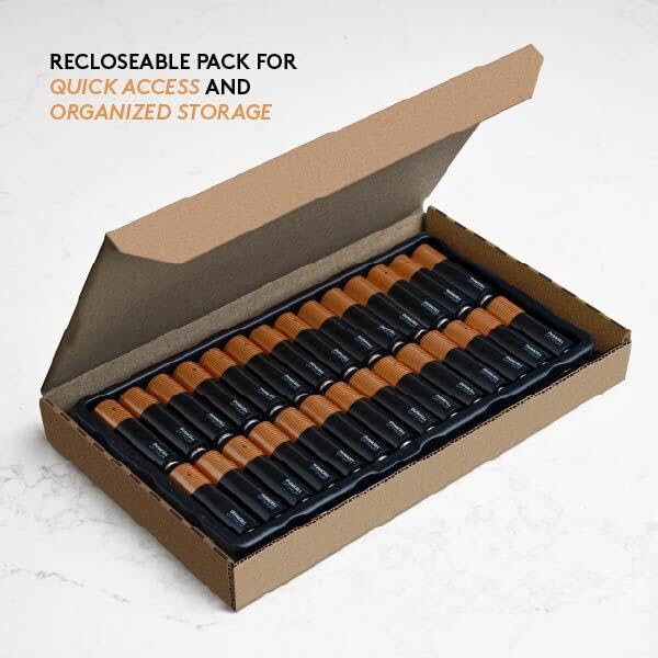 Duracell Optimum AA Batteries 28 Count with POWER BOOST Ingredients, Re-closable Pack for a Quick, Easy Access and Organized Storage