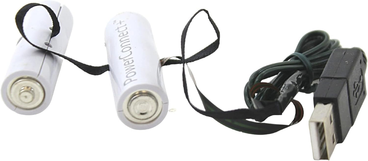 Kurt S. Adler 2-AA USB Power Connect and Converter