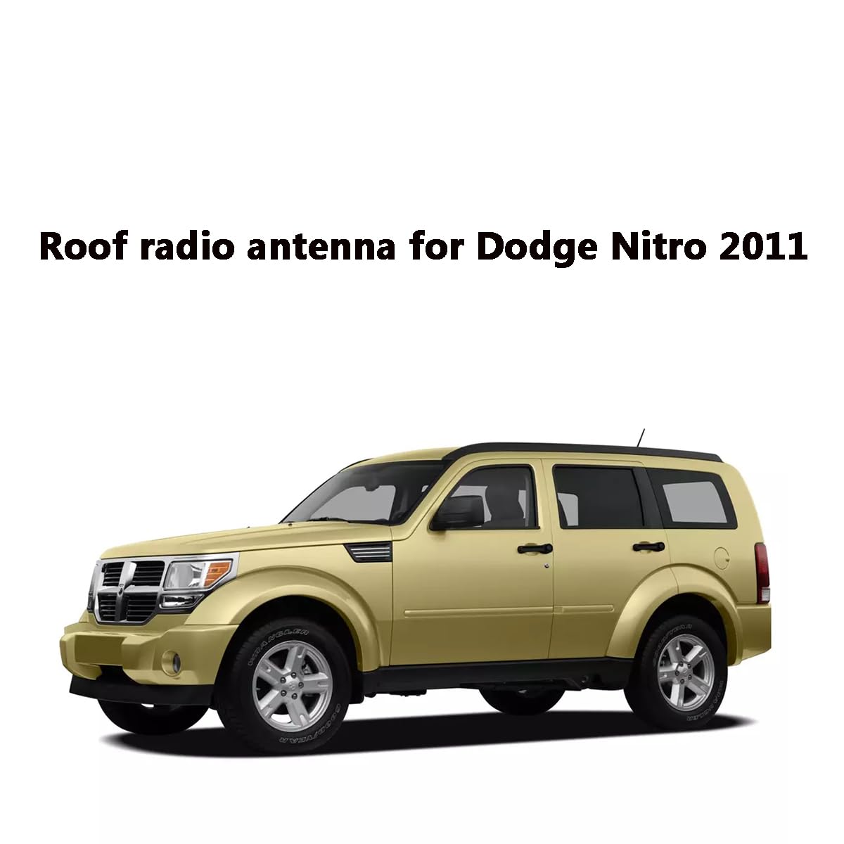 8 Inch Radio Antenna for 2010-2020 Dodge Journey & 2011 Nitro | Car Wash Proof, Flexible Rubber Antenna | Durable Car Radio Antenna Replacement |