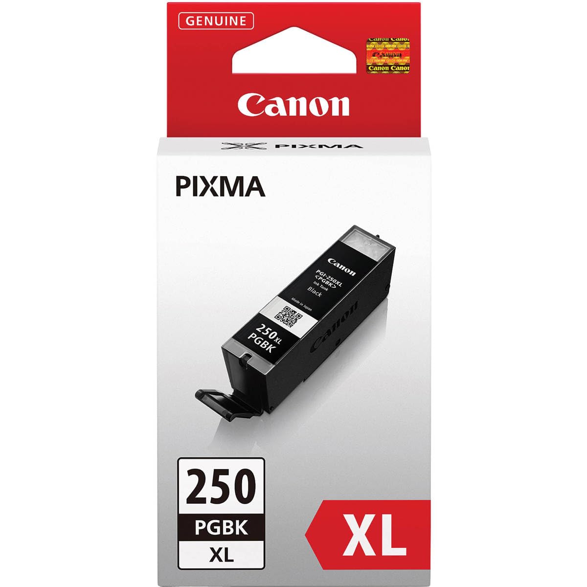 Canon 2 Pack PGI-250XL Pigment Black Ink Tank for Select PIXMA iP, iX, MG,