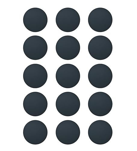 Anti Slip Self Adhesive Rubber Feet Pad, Replacement Bottom Feet for MacBook, MacBook Pro, MacBook Air, Laptop, Keyboard, Speaker, Coffee Maker 15PCS
