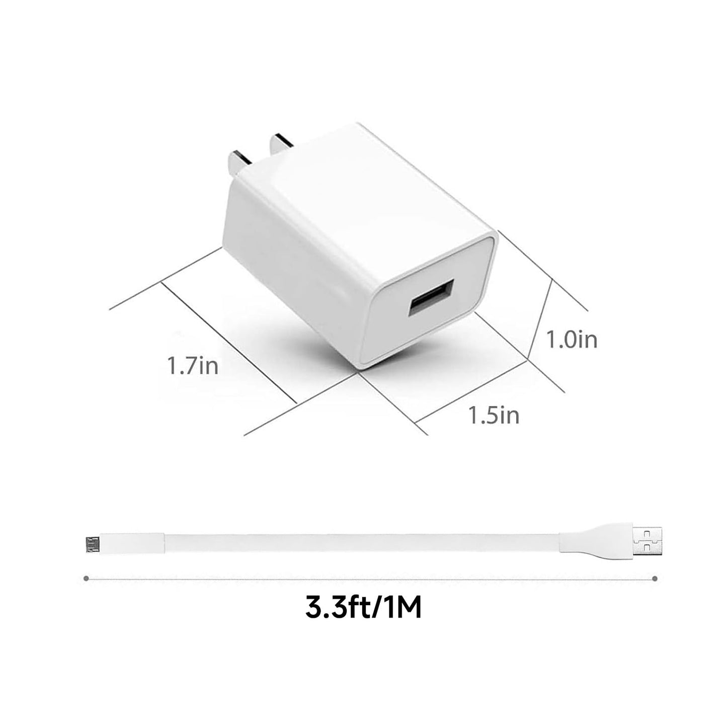 FTUINL 5V Wall Fast Charger for UE Ultimate Ears Power Up Charging Dock, Boom 3 Speakers, MEGABOOM 3, Blast, MEGABLAST, Wonderboom, Roll USB Charge