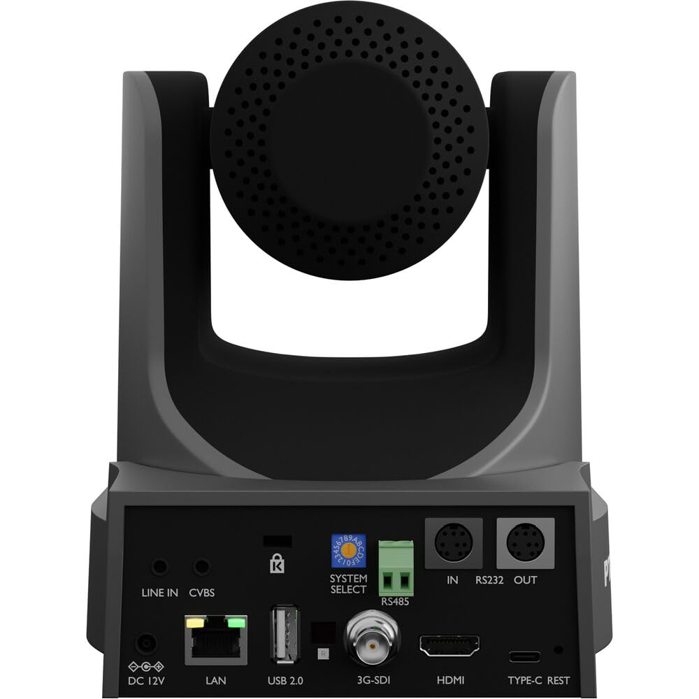 PTZOptics Move SE SDI/HDMI/USB/IP PTZ Camera with 12x Optical Zoom (Gray) (PT12X-SE-GY-G3)