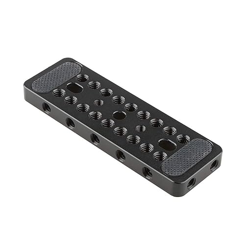 CAMVATE Cheese Plate Top Plate for Blackmagic Cinema Camera BMCC DSLR SLR Camera - 1053