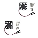Treedix Brushless CPU Cooling Fan 30x30x7mm Heatsink Cooler Radiator Connector Separating Terminal Interface 3.3V-5V Compatible with Raspberry Pi Fan