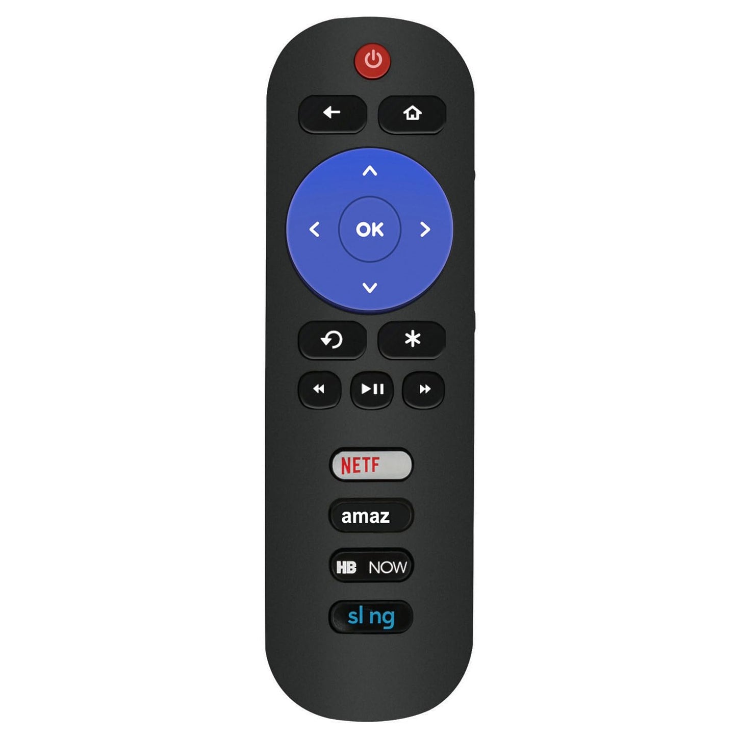 RC280 Replace Remote Control Applicable for TCL Roku TV 55S405 40S3800 50UP120 65S401 32S301 32S850 32S3700 32S3750 43FP110 43UP120 48FS3700 48FS3750