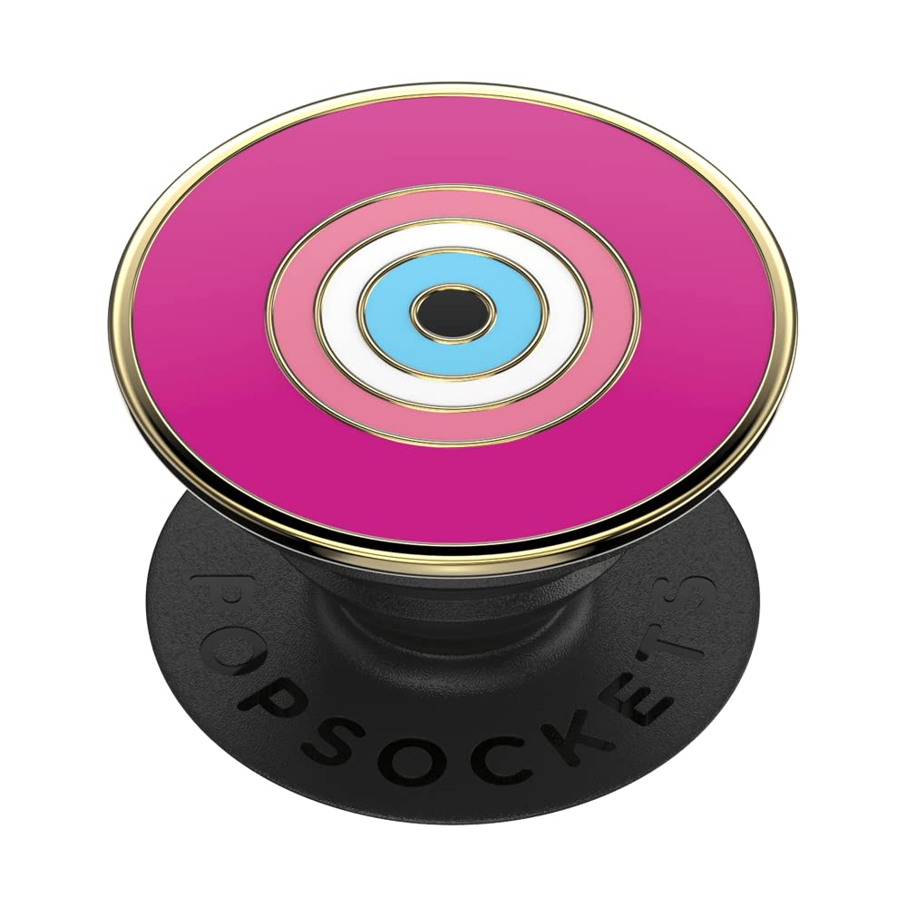 PopSockets Adhesive Phone Grip, Holder, Phone Stand, Evil Eye - Enamel Evil Eye Lover