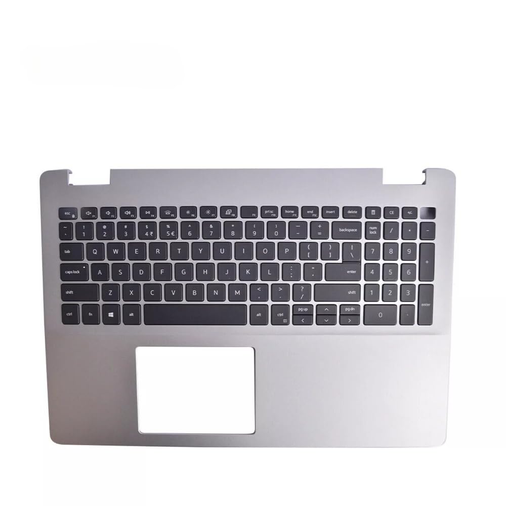 FAMUGOS Palmrest Cover and Backlit Keyboard NO-Type-C Replacement for Dell Inspiron 5593 V5JHC 0V5JHC