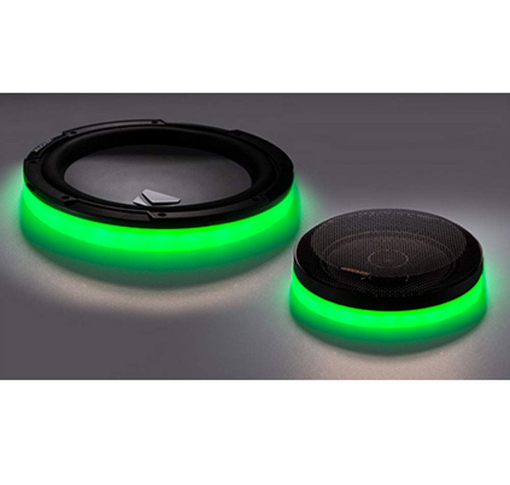 Kicker 47KLSR65 6.5" Weather Proof Led Lighted Speaker Ring, Pair