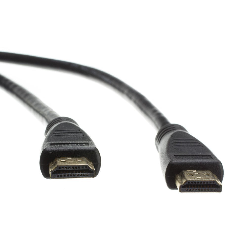 CableWholesale 4K Ultra High Speed HDMI Cable, 18 Gbps, HDMI-A Male to HDMI-A Male Connector, 26 AWG, Black, 50 feet