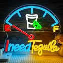 Tequila Neon Sign Dimmable Tequila Led Sign for Wall Decor tequila Led Night Up Sign for Man Cave Bar Wine Cellar Party Restaurant Christmas Gift