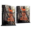 MightySkins Skin Compatible with Sony PS4 Console - Deer Hunter | Protective, Durable, and Unique Vinyl Decal wrap Cover | Easy to Apply, Remove,