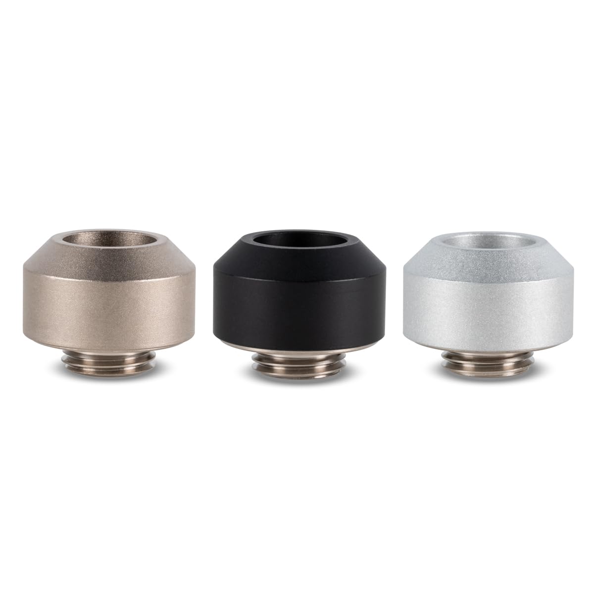 Optimus Hardline Fitting - 1/2", Satin Black