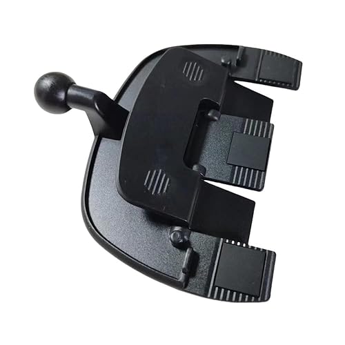 ThtRht CD Slot Phone Mount Base Replacement with 17mm Ball Head Joint Adapter Mounting Bracket for Car Stereo CD Player Car Phone Holder CD Mount Clip