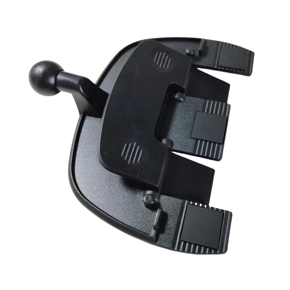 ThtRht CD Slot Phone Mount Base Replacement with 17mm Ball Head Joint Adapter Mounting Bracket for Car Stereo CD Player Car Phone Holder CD Mount Clip