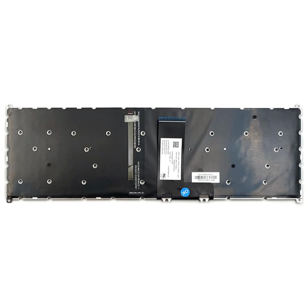 KGIGIBE Replacement Backlit Keyboard for Acer Aspire 5 A515-43G N19C3 A515-44 A515-46 A515-52 A515-54 A515-56G N19C1 N19H1 Laptop US