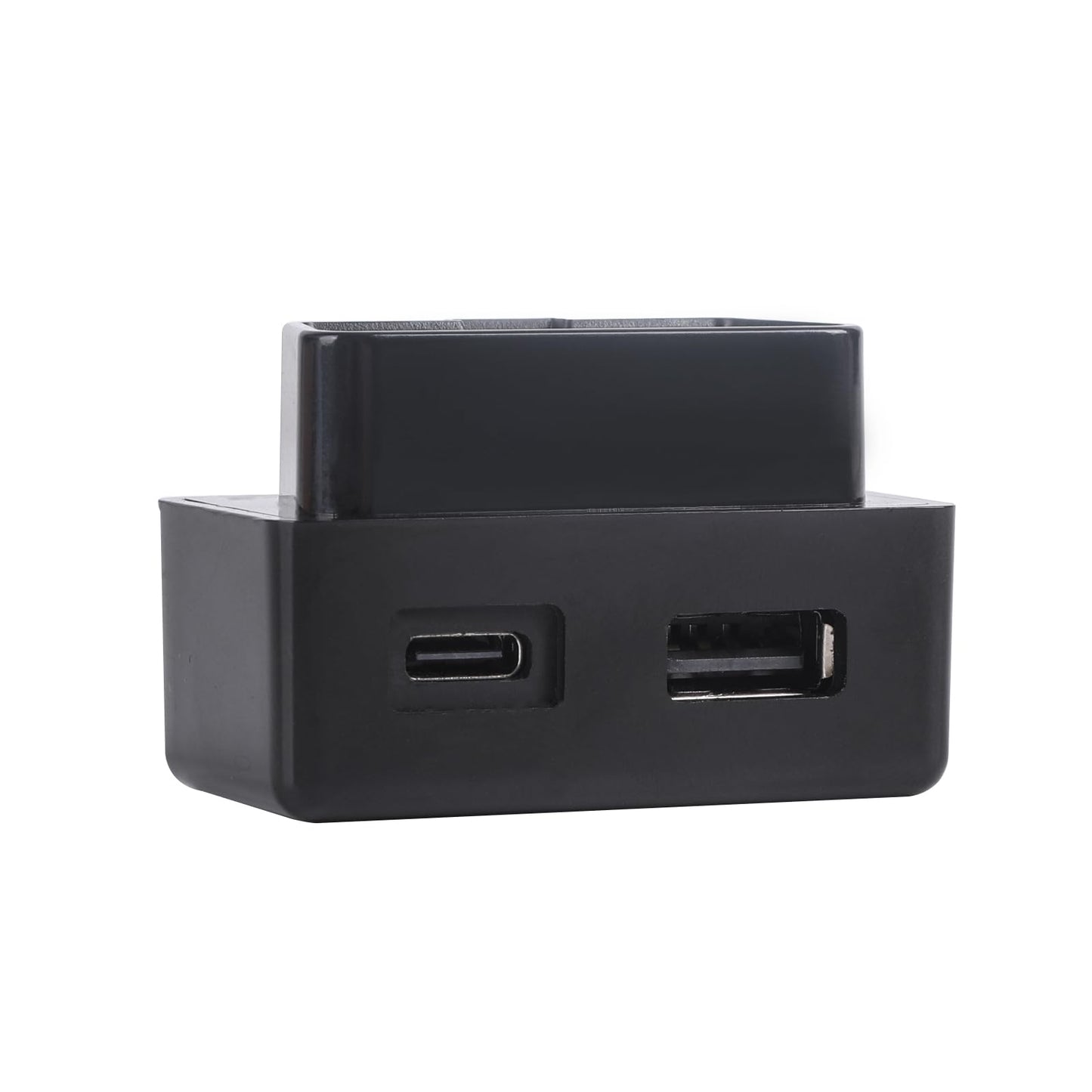 ZIWIMEGO Car OBD USB Charger Power Adapter, OBD to Type-C Female Adapter Charger for Dash Camera GPS Mobile Phones, Tablets, DVR, Radar Detector USB