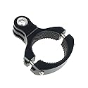 NovelGoal Motorcycle Handlebar Clamp Metal Mount Roll Bar Holder Bike Seat Post Clip Bracket Compatible with GoPro 13 12 11 10 9 8 Bicycle Camera