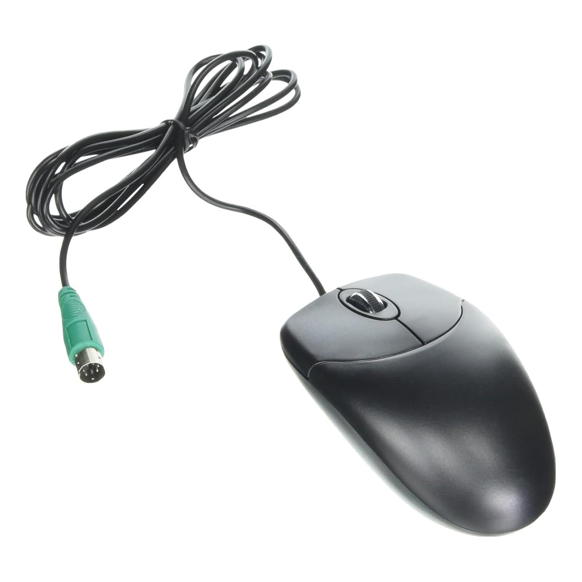 Adesso 3 Button Desktop PS/2 Optical Scroll Mouse, Black