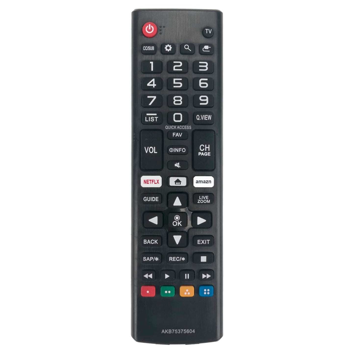 AKB75375604 Replace Remote Control fit for LG 4K Smart LED LCD TV 43UK6300PUE 49UK6300PUE 55UK6300PUE 65UK6300PUE 75UK6570PUB 75SK8070PUA 55SK9000PUA