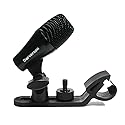 Darverson Cardioid Dynamic Tom Snare Drum Microphone Mic for Drum Kit Percussion Instrument Sound Pickup with Fixed Holder Mount