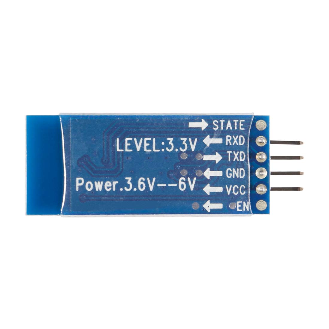 4Pcs HC-06 RS232 4 Pin Wireless Bluetooth Serial Transceiver Module Bi-Directional Serial Support Slave and Master Mode