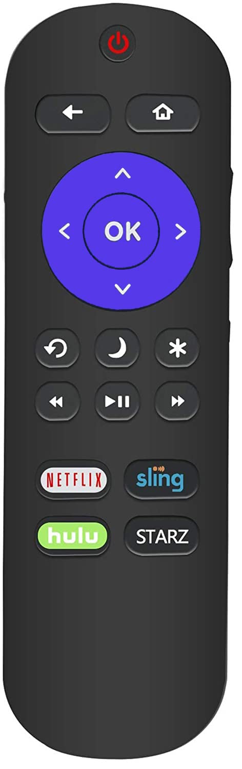 Remote Control Fit for All Sharp Roku TV LC-32LB591U LC-32LB481U LC-43LB481C LC-43LB481U LC-43LBU591U LC-43LB601U LC-50LB601U LC-50LBU591U
