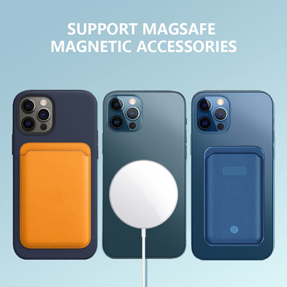 Wannap Magnetic Wireless Charger Universal Metal Rings - 5pcs,for MagSafe-Compatible Charger on iPhone 14/13/12 Pro/Max/Mini Case and Samsung Galaxy