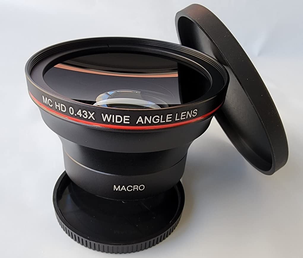 0.43x Hi Def Super Fisheye Lens with Macro for Sony Alpha ILCE-3000 A3000 (49mm Compatible)