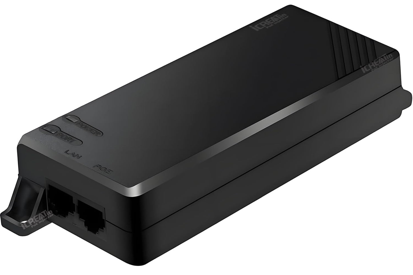 iCreatin 90W Gigabit Ultra PoE++ Injector Adapter, IEEE 802.3 bt /802.3at/ 802.3af Compliant, Up to 90W Ultra Power Supply, 10/100/1000Mbps
