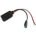 colorparts2016 Car Bluetooth Adapter Audio Aux 10-pin Interface Cable for BMW E46 3-Series 2002-2006 Busines CD
