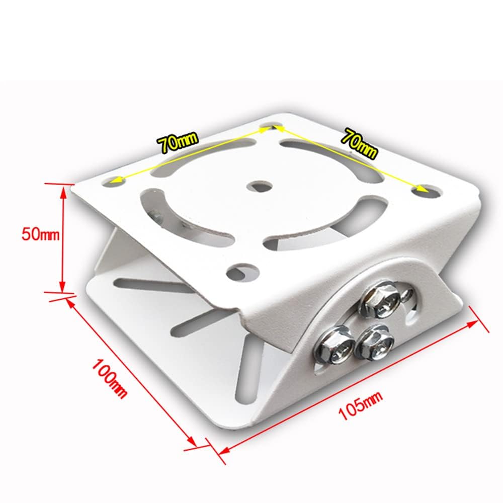 GledeYeTec 2-Set CCTV Security Camera Universal Pole Mounting Mount Bracket Adapter,Duckbill 2D Joint Connector Video Surveillance Camera Mounts