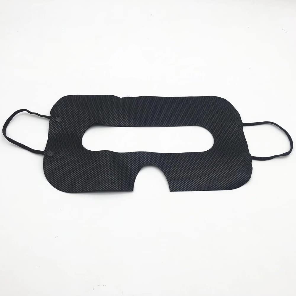 100 Pack Disposable VR Mask Sanitary VR Eye Covers VR Mask for VR Face Mask,Virtual Reality Face Mask Compatible with HTC Vive Pro/PS VR/Gear