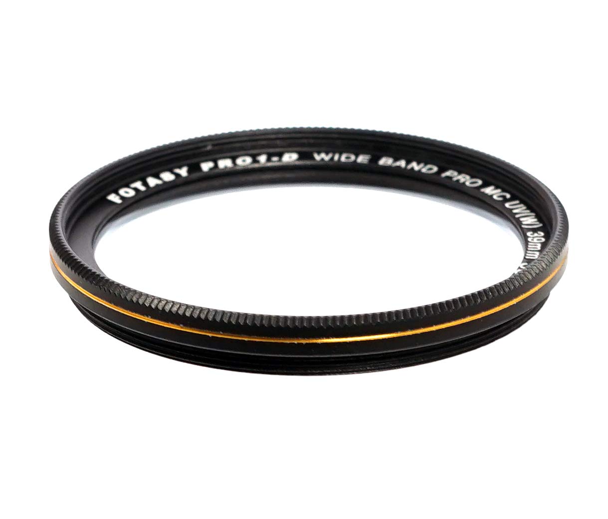 Fotasy 39mm Ultra Slim UV Protection Lens Filter, Nano Coatings MRC Multi Resistant Coating Oil Water Scratch, 18 Layers Multi-coated 39 mm MCUV