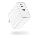 Ftenlyen 40W Dual Port USB C Charger Block, 20W+20W PD 3.0 Fast Charging for iPhone 15/14/13/12/11/XS/XR/X, iPad Pro/Air/Mini, Google Pixel, Samsung