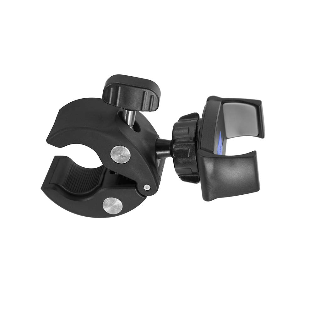 ARKON Mounts Mobile Grip 5 Phone Holder with Clamp Mount | Secure Spring-Loaded Holder | Clamp Phone Mount for Strollers, Treadmills, Bike |
