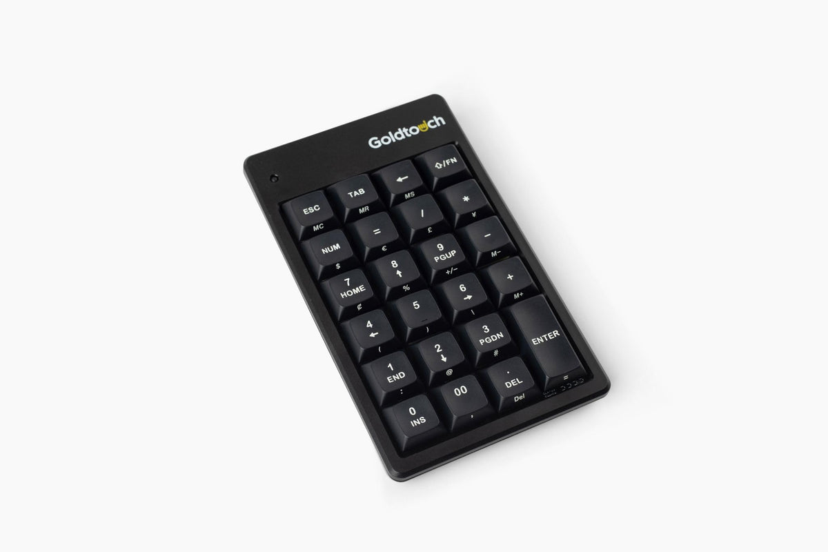 Goldtouch Elite Numeric Keypad | USB-C Wired | PC & Mac