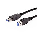 Coolgear USB 3.2 Gen 1 Type-A to Type-B SuperSpeed Cable - 10ft