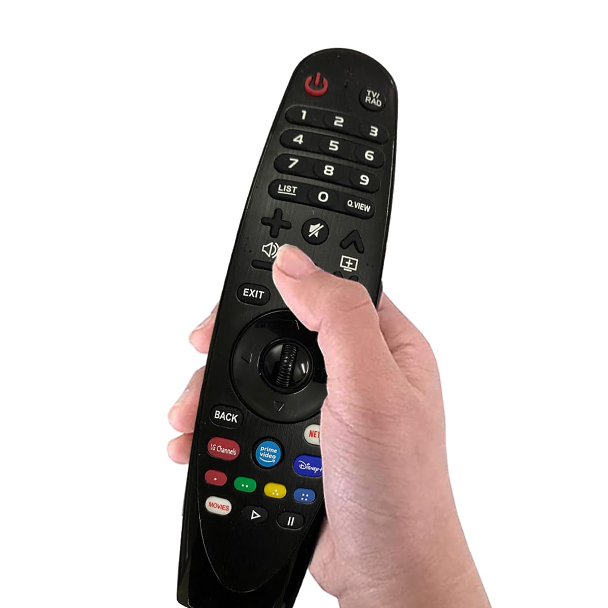 Replacement IR Remote for LG Smart OLED TV 43UQ7070ZUD 50UQ7070ZUE 65UQ7070ZUE 70UQ7070ZUD 70UN7070PUA 75UQ7070ZUD 86UQ7070ZUD 86UQ7590ZUD 50NANO80AQA