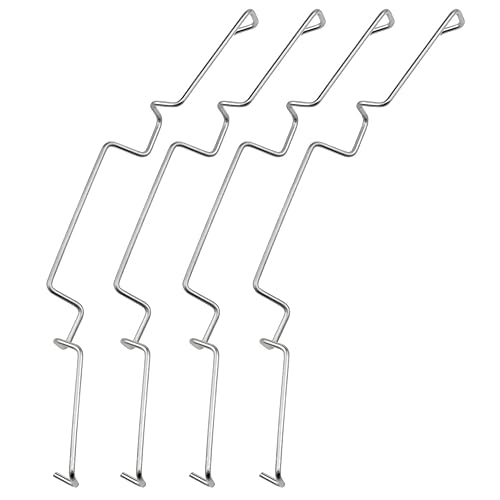 Zangc Fan Buckle CPU Heatsink Fan Buckles 9cm Wire Buckle Lower Hook Type Fixing Clips Computer Cooling Accessories-4PCS