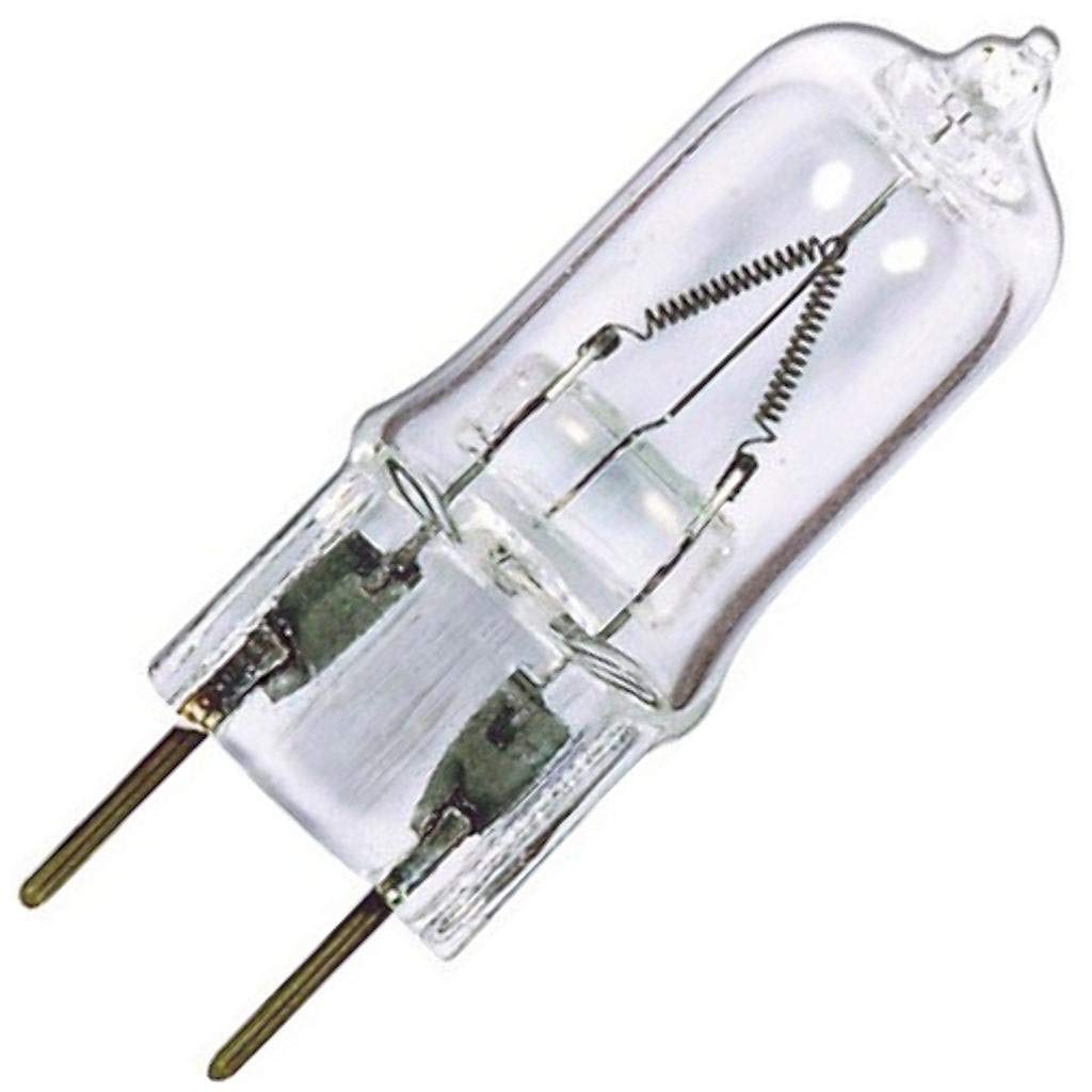Satco S4620 35 Watt 380 Lumens T4 Halogen G8 Base 120 Volt Clear Light Bulb, Dimmable
