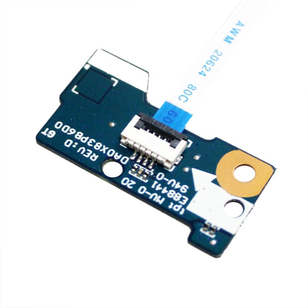 GinTai Power Button Switch ON-Off Board W/Cable Replacement for HP ProBook 450 G4 Y8B56EA Z2A93UT Y9F94UT Y8B55EA Y8B53EA