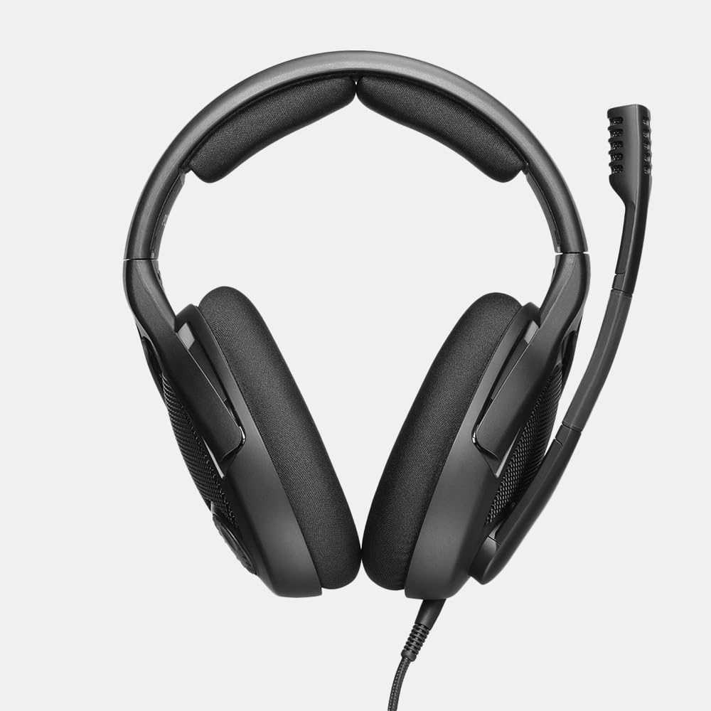 DROP PC38X Gaming Headset - Open-Back Over-Ear Design with Noise-Cancelling Mic, Velour Earpads - Compatible with PC, PS5, PS4, Xbox, Switch, Mobile…