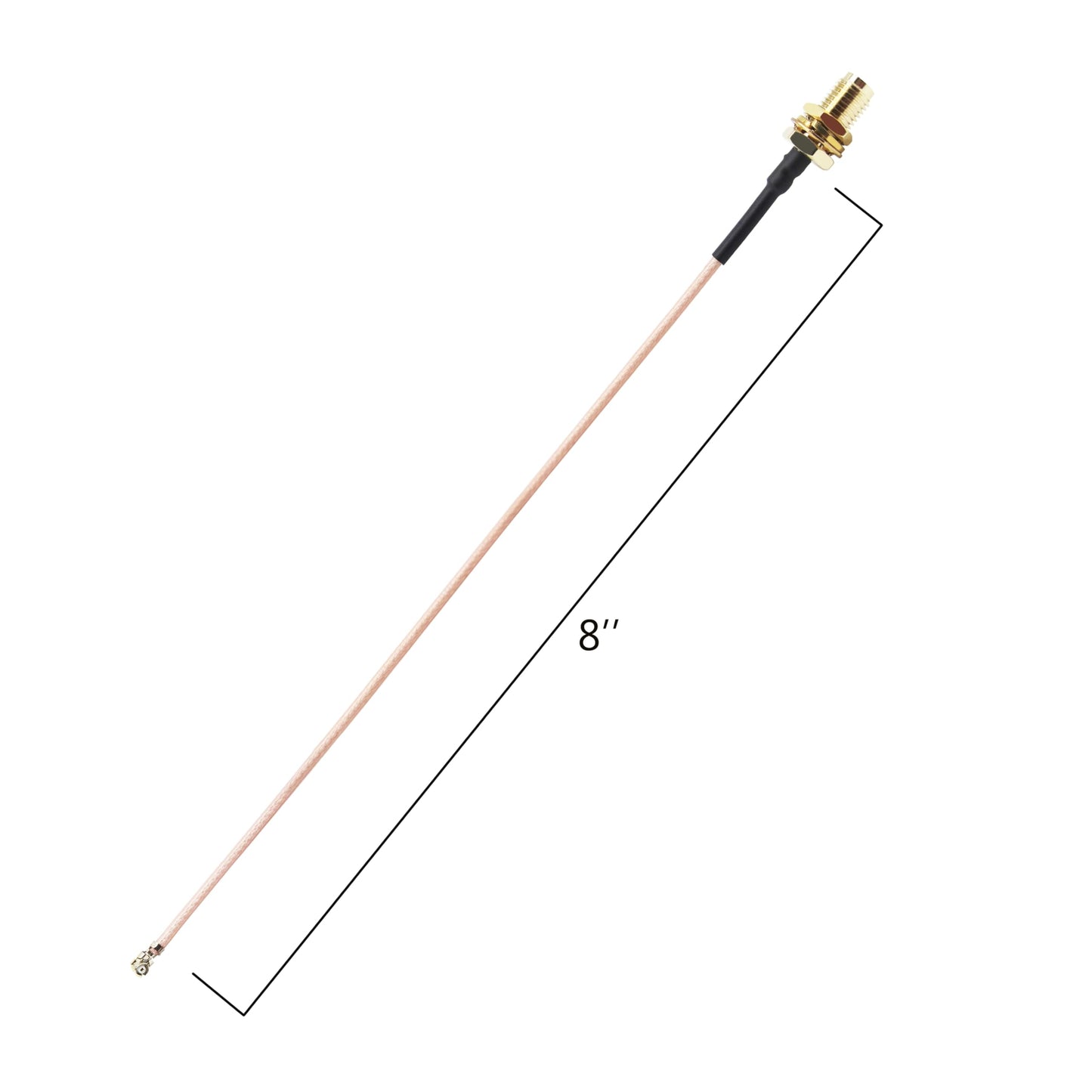 Rydocyee IPEX U.FL to SMA Female Cable 8 Inches RG178 WiFi Pigtail Coaxial Cable Connecting SMA Antenna to 4G 5G Router, Modem, MiFi Hotspot, Mini