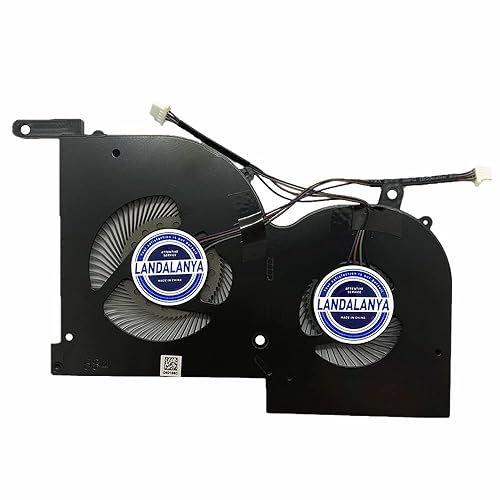 Landalanya Replacement New GPU Cooling Fan for MSI gs66 Stealth 10sd 10sgs 10sf 10se ms-16v1 ms-16v2 WS66 P66 Series 16V1-G-CCW Fan